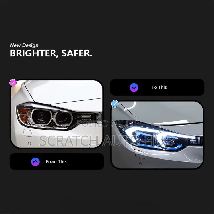 BMW F30 Led Headlights Spec -2012-2018