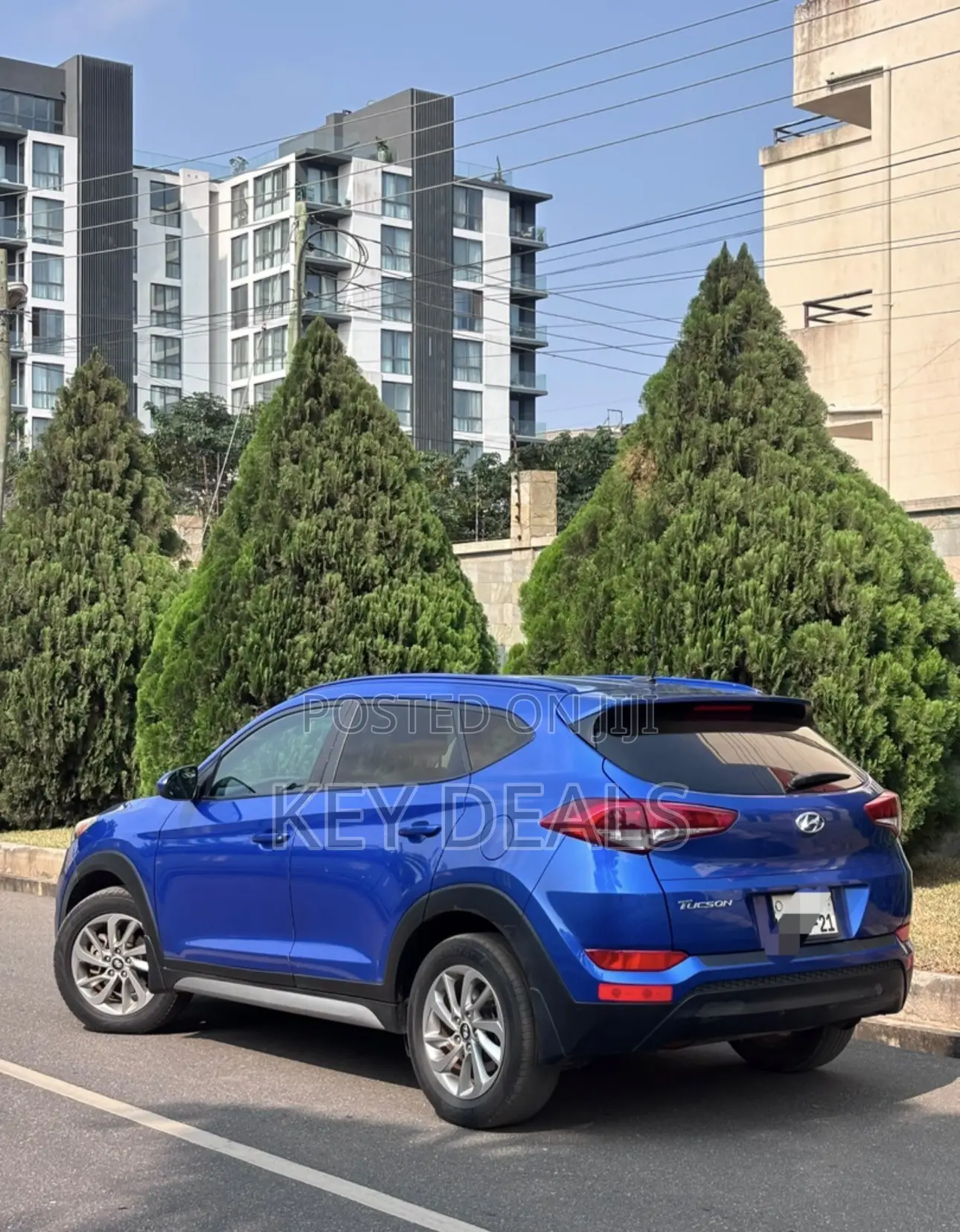 Hyundai Tucson SE AWD 2017 Blue