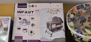 Foldable Baby Bed for Infants With Net