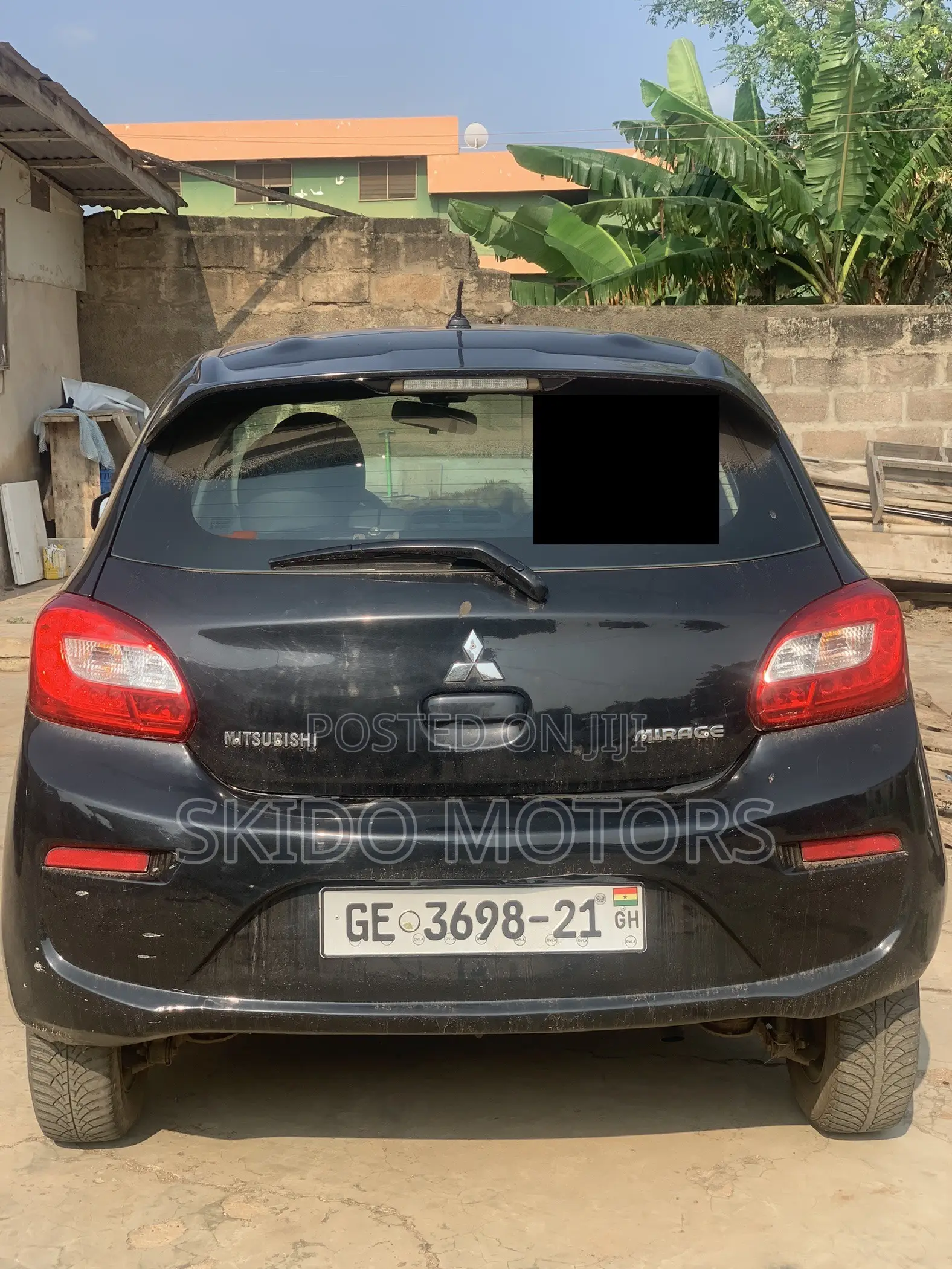 Mitsubishi Mirage GT 2017 Black