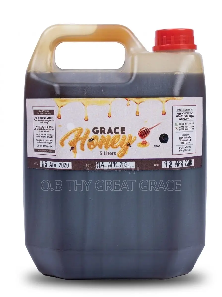 Locals African Black Forest Raw Honey