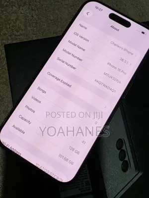 Apple iPhone 15 Pro 128 GB Black