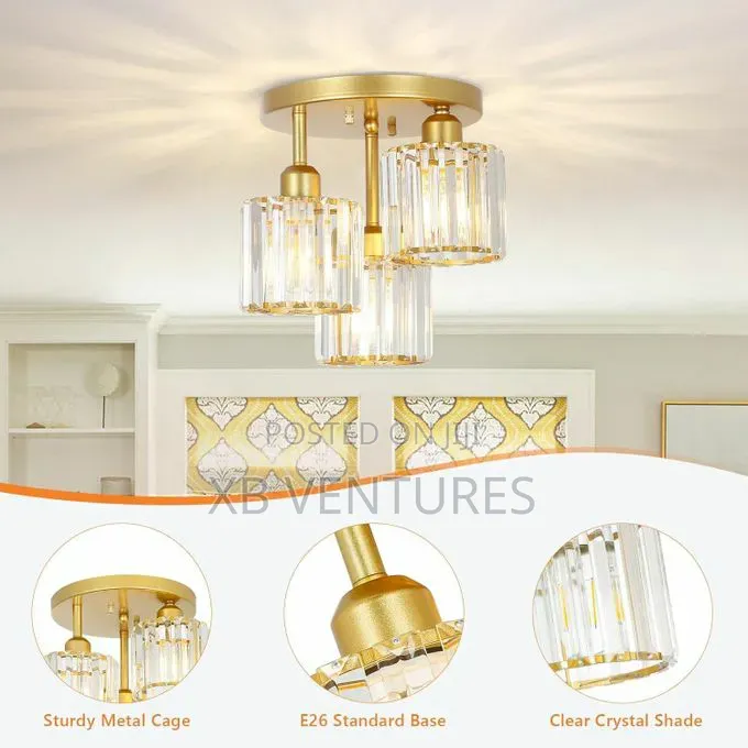 Modern Semi Flush Mount Ceiling Light