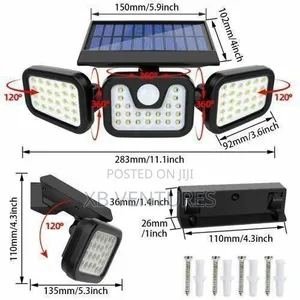 3 Modes PIR Motion Sensor Outdoor LED Solar Light