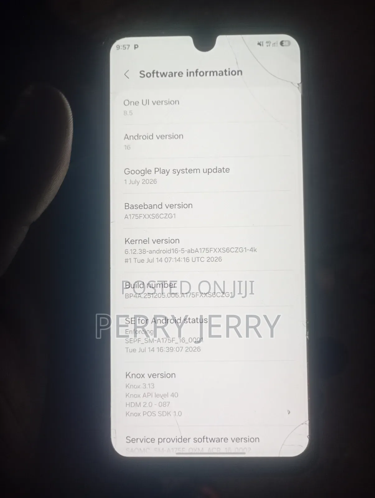 Samsung Galaxy A17 128 GB Black