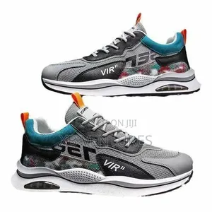 Casual Breathable Mesh Sneakers, Men's Running Shoes