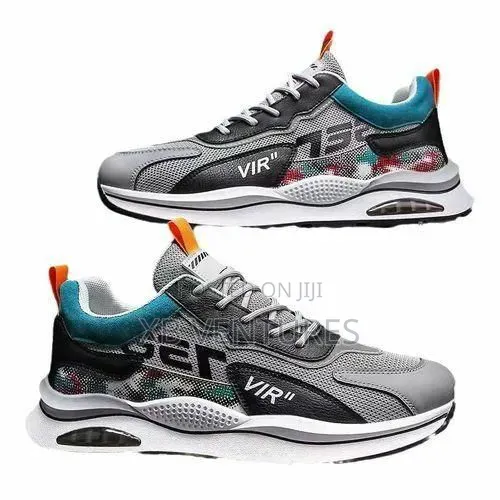 Casual Breathable Mesh Sneakers, Men's Running Shoes