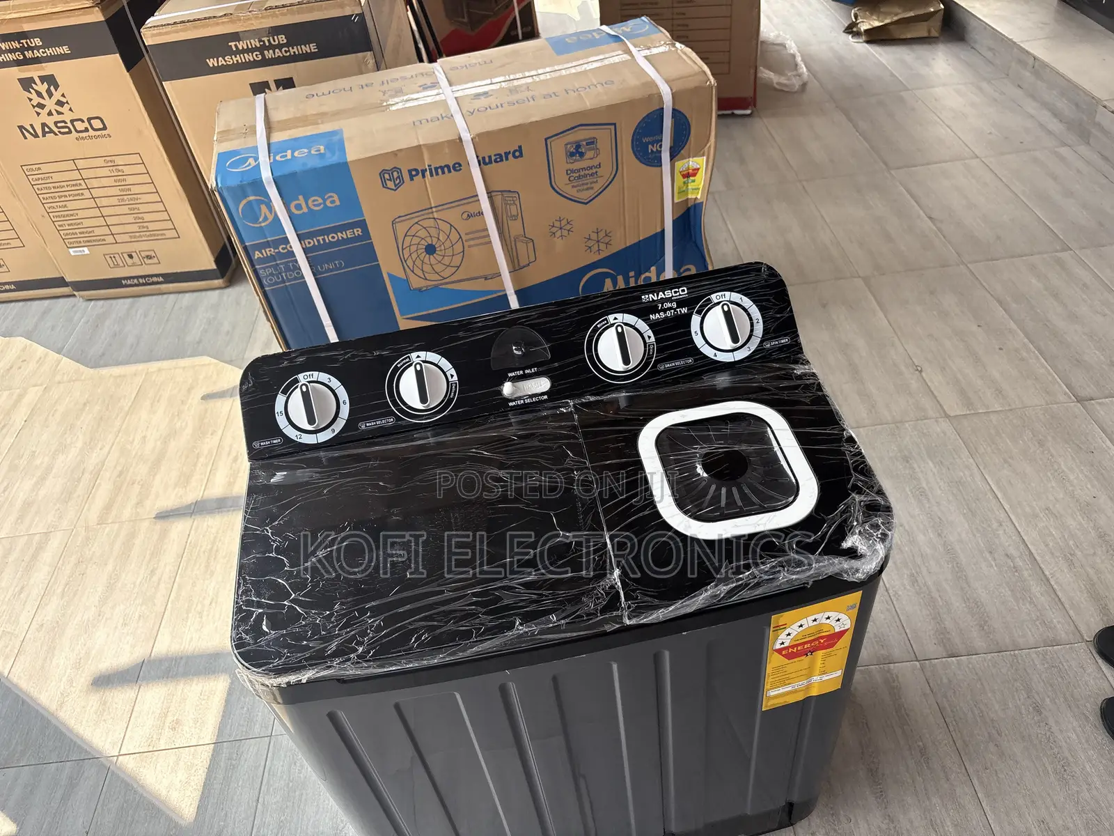 Straight Forward Control Nasco 7Kg in Top Washing Machine
