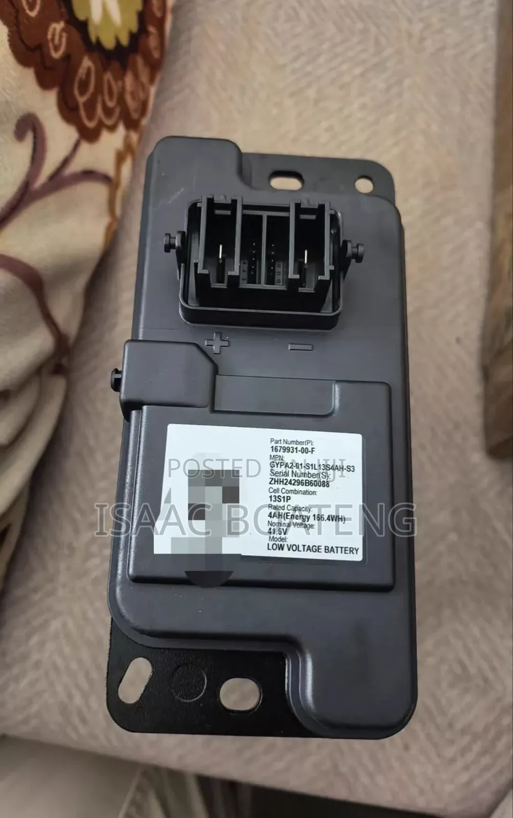 Tesla Cybertruck 48V Battery Lithium