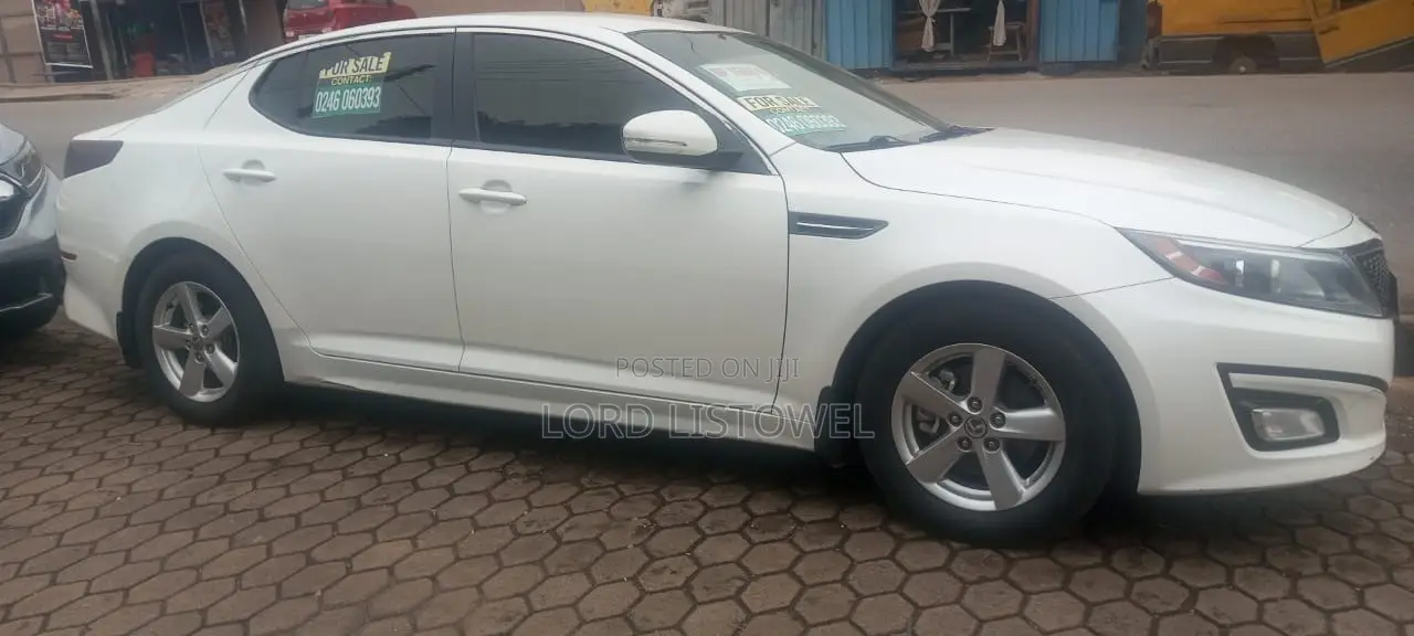 Kia Optima LX 4dr Sedan (2.4L 4cyl 6A) 2015 White