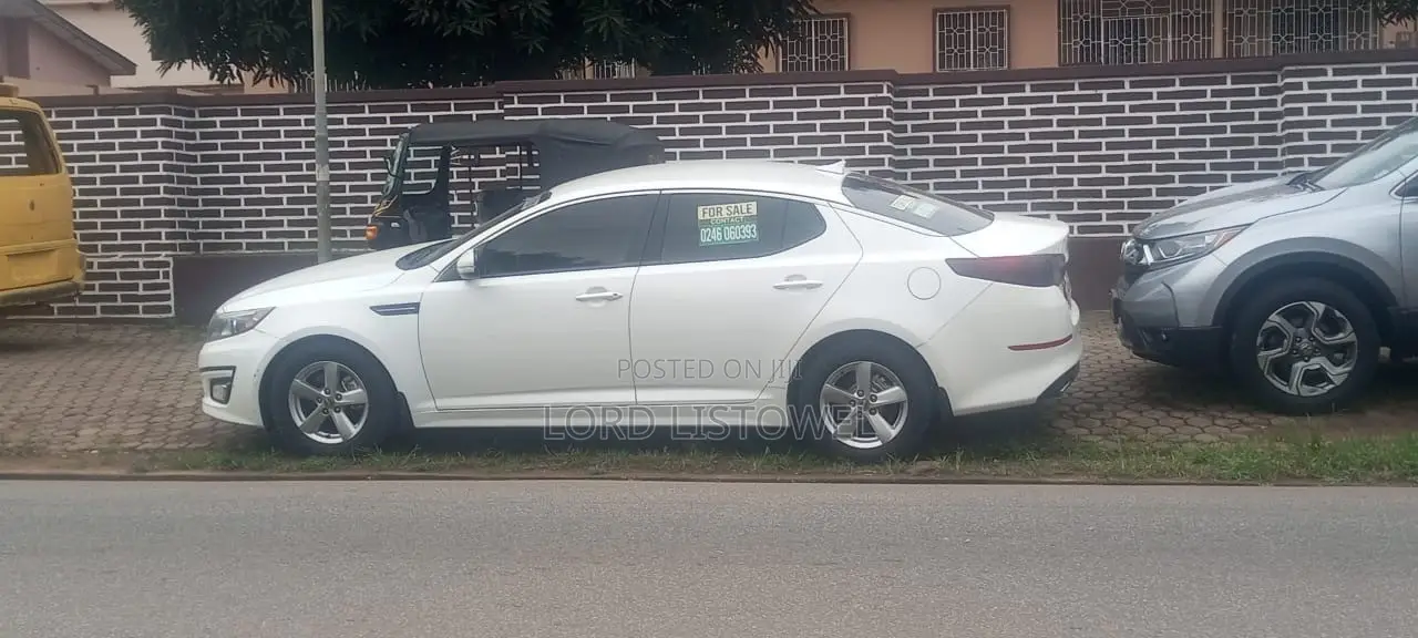 Kia Optima LX 4dr Sedan (2.4L 4cyl 6A) 2015 White