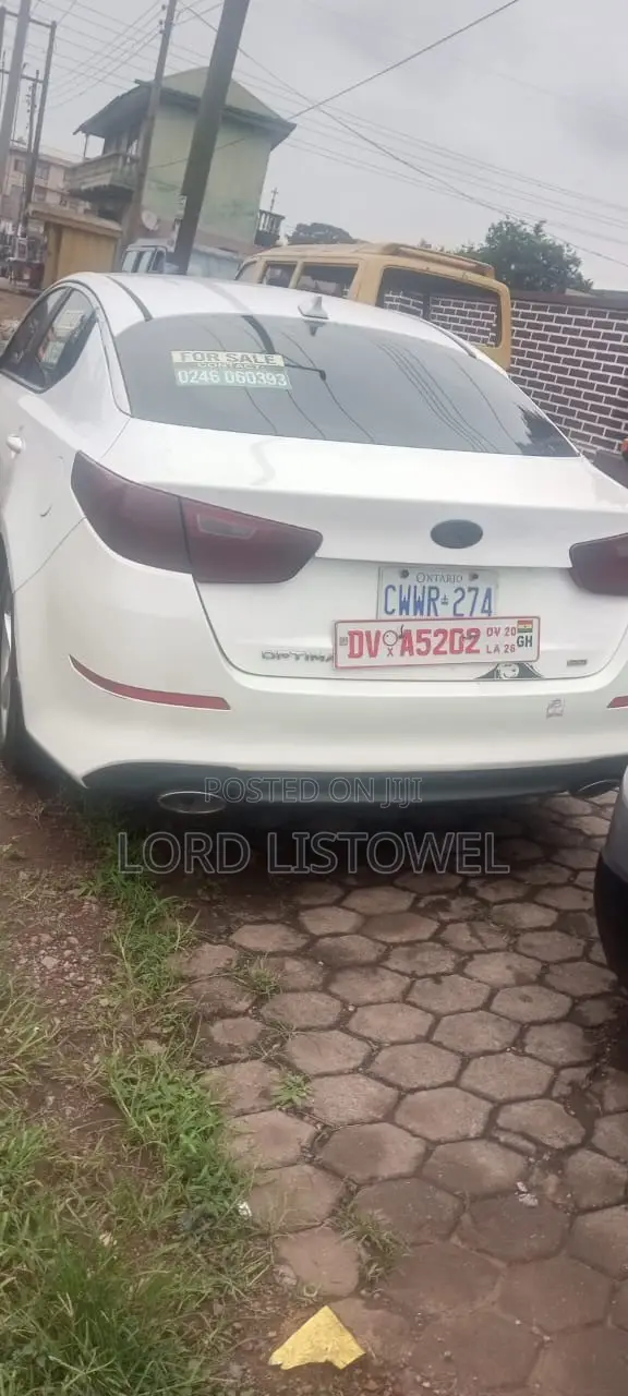 Kia Optima LX 4dr Sedan (2.4L 4cyl 6A) 2015 White