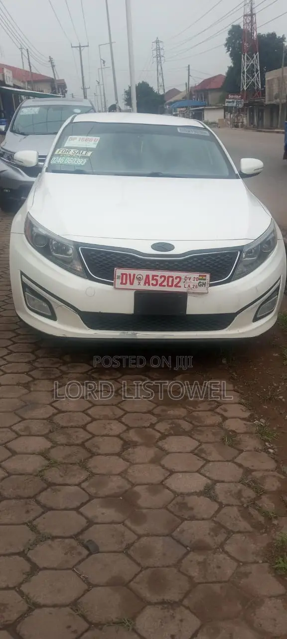Kia Optima LX 4dr Sedan (2.4L 4cyl 6A) 2015 White
