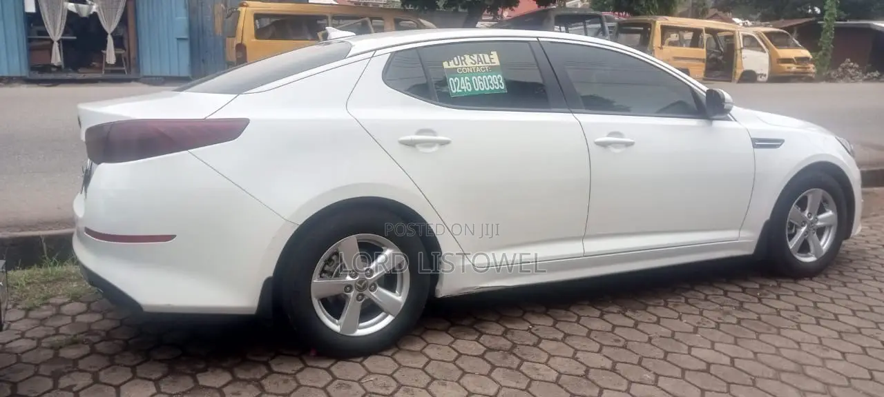 Kia Optima LX 4dr Sedan (2.4L 4cyl 6A) 2015 White