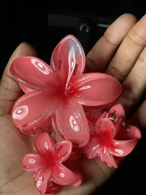 Colourful Floral Hair Claw Clip