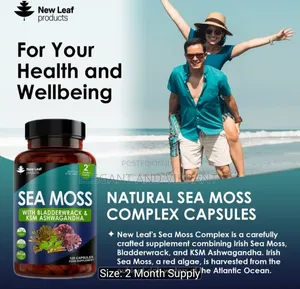 Sea Moss , Pure Irish Sea Moss Complex