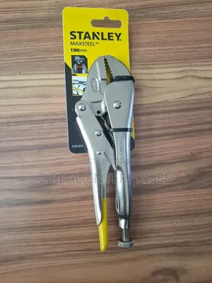 Stanley MaxSteel Curved Jaw Locking Pliers Model: 0-84-810