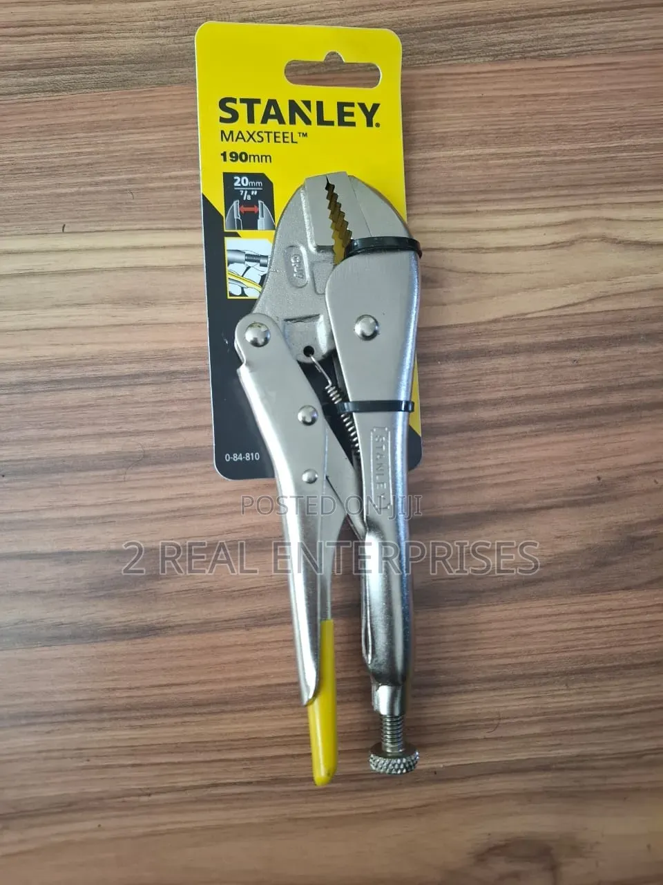 Stanley MaxSteel Curved Jaw Locking Pliers Model: 0-84-810