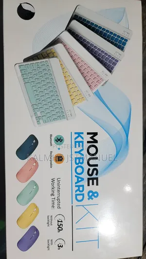 Wireless Rechargeable Keyboard and Mouse Combo