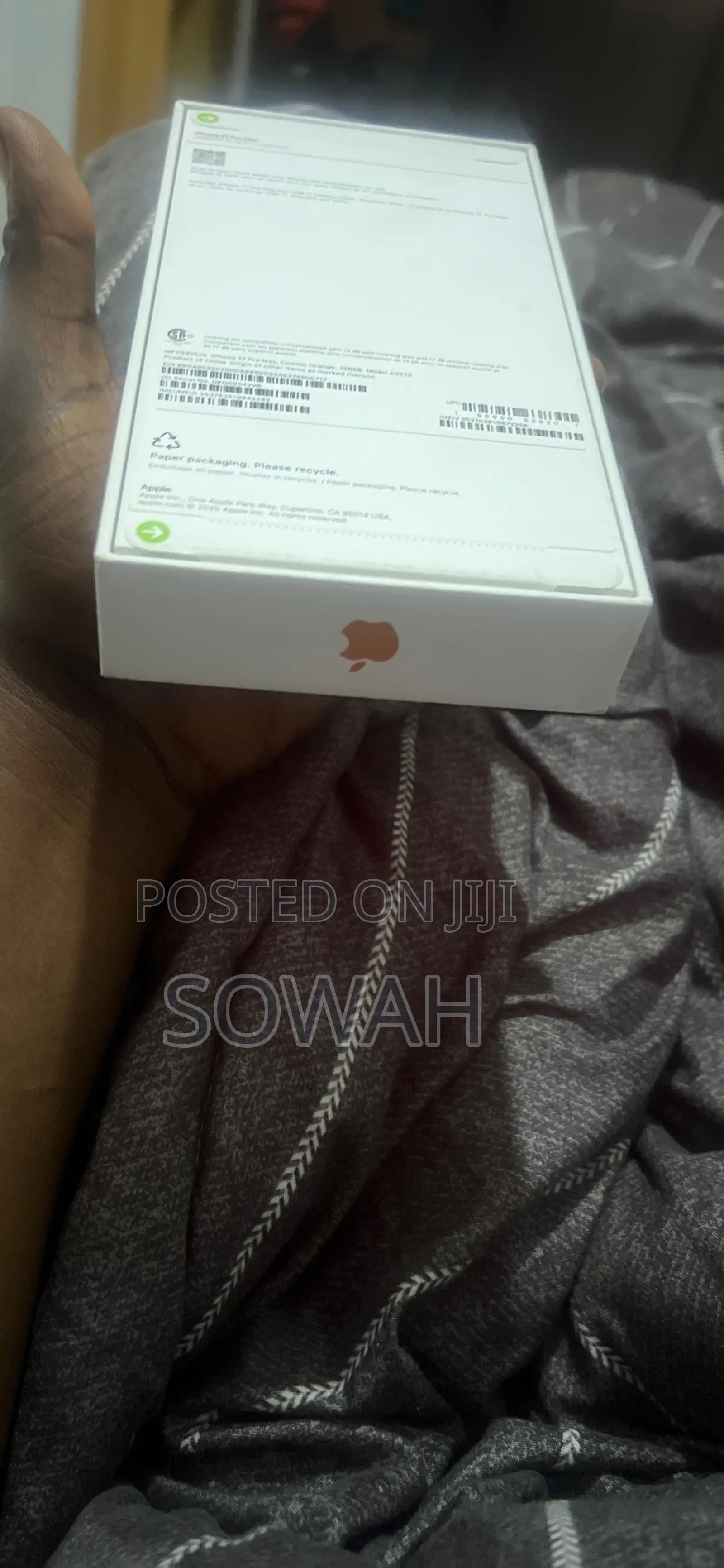 New Apple iPhone 17 Pro Max 512 GB Orange