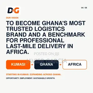 DNG Is Hiring – 6 Delivery Riders in Kumasi