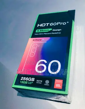New Infinix Hot 60 Pro+ 256 GB Black