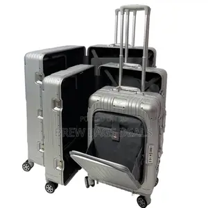 Premium Quality Goodpartner Zipless Aluminum Suitcase Laptop Space.