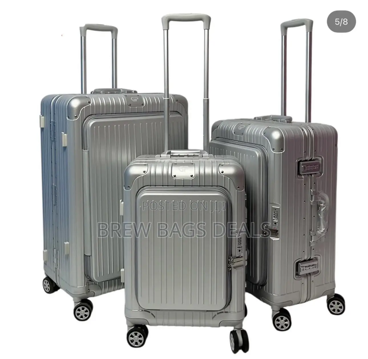 Premium Quality Goodpartner Zipless Aluminum Suitcase Laptop Space.