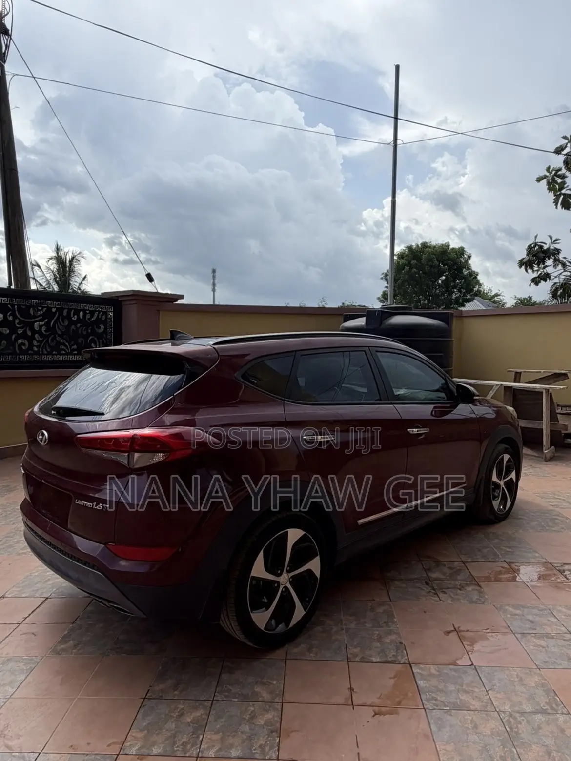 Hyundai Tucson Limited AWD 2016 Red