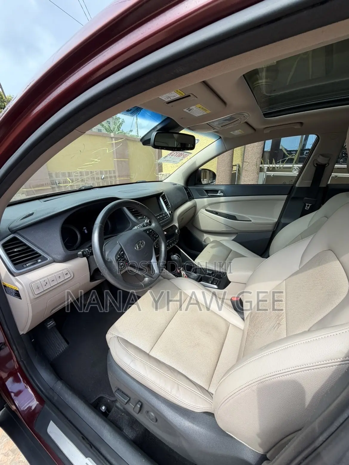 Hyundai Tucson Limited AWD 2016 Red