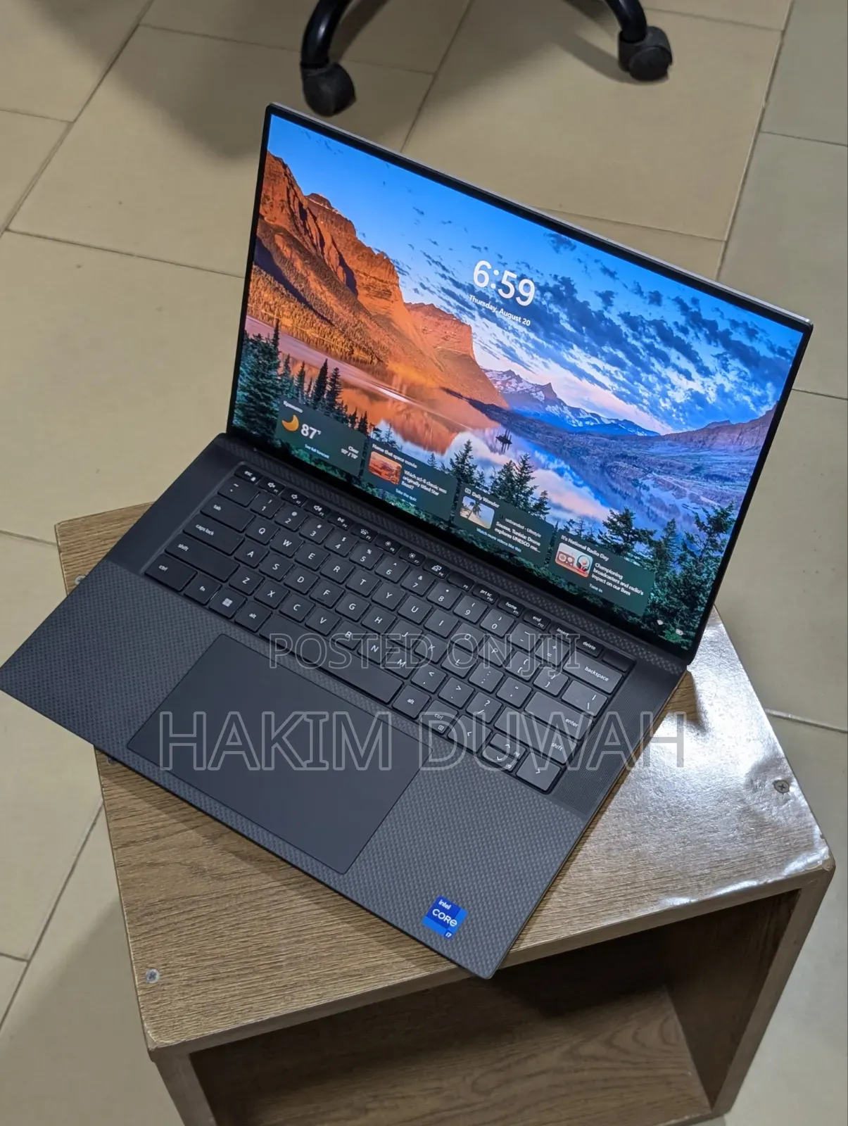 Laptop Dell XPS 15 9520 40GB Intel Core i7 SSD 512GB