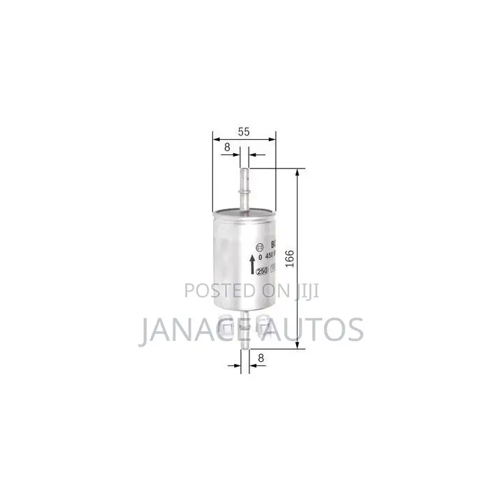 Alfa Romeo Audi Chevrolet Jaguar 8mm Inline Purflux Ep163 Fuel Filter