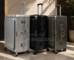 Premium Quality 3set Zipless Aluminum Suitcase With Laptop Pocket.