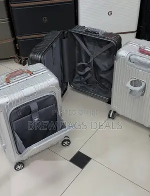 Premium Quality 3set Zipless Aluminum Suitcase With Laptop Pocket.