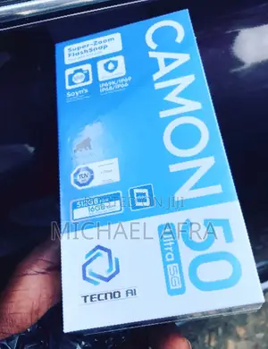 New Tecno Camon 50 Ultra 512 GB Black