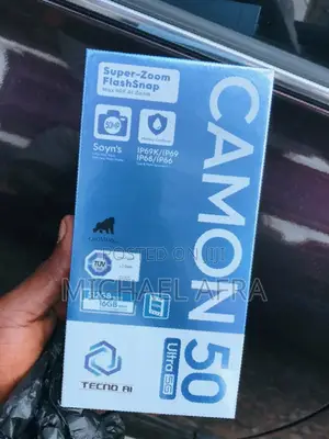 New Tecno Camon 50 Ultra 512 GB Black