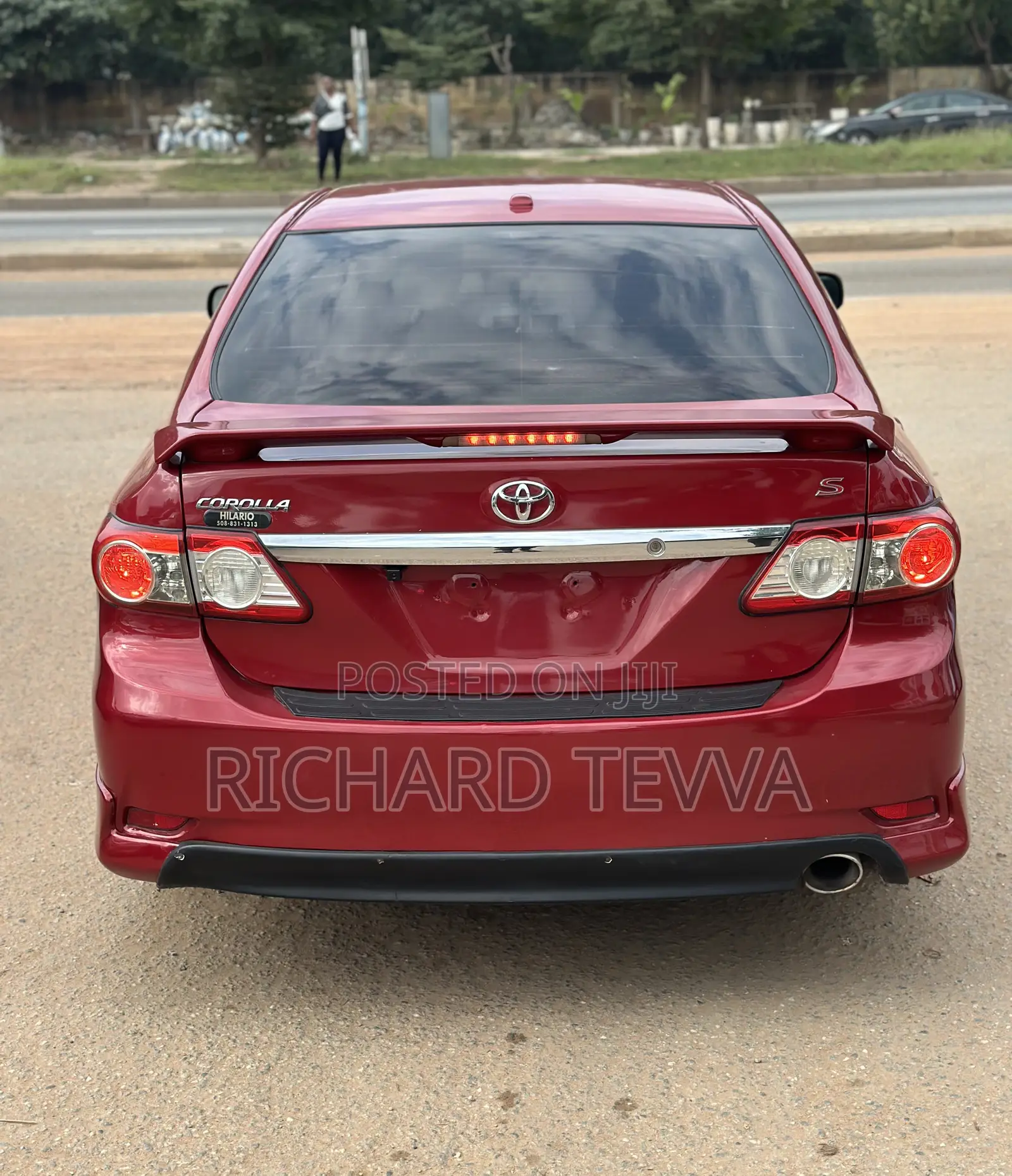 Toyota Corolla S 4dr Sedan (1.8L 4cyl 4A) 2013 Red