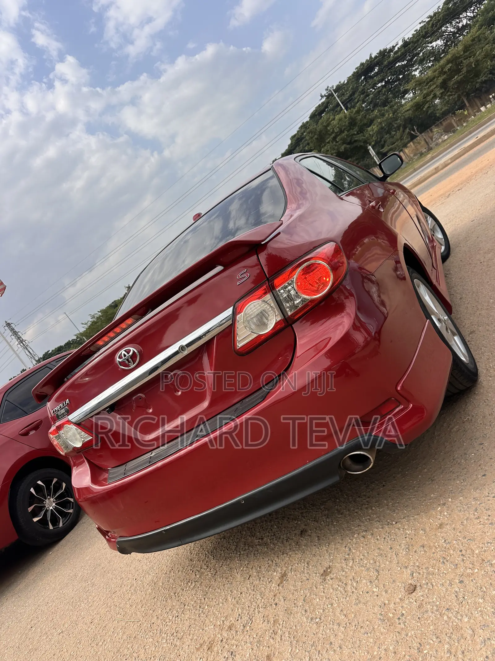 Toyota Corolla S 4dr Sedan (1.8L 4cyl 4A) 2013 Red