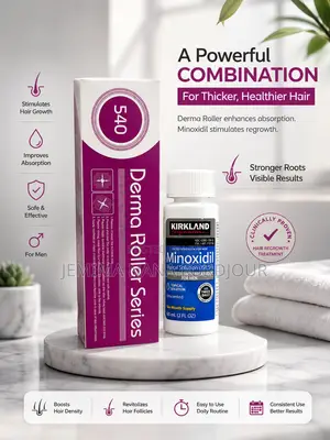 Kirkland Minoxidil Plus Derma Roller