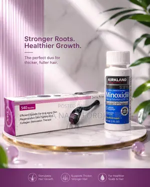 Kirkland Minoxidil Plus Derma Roller