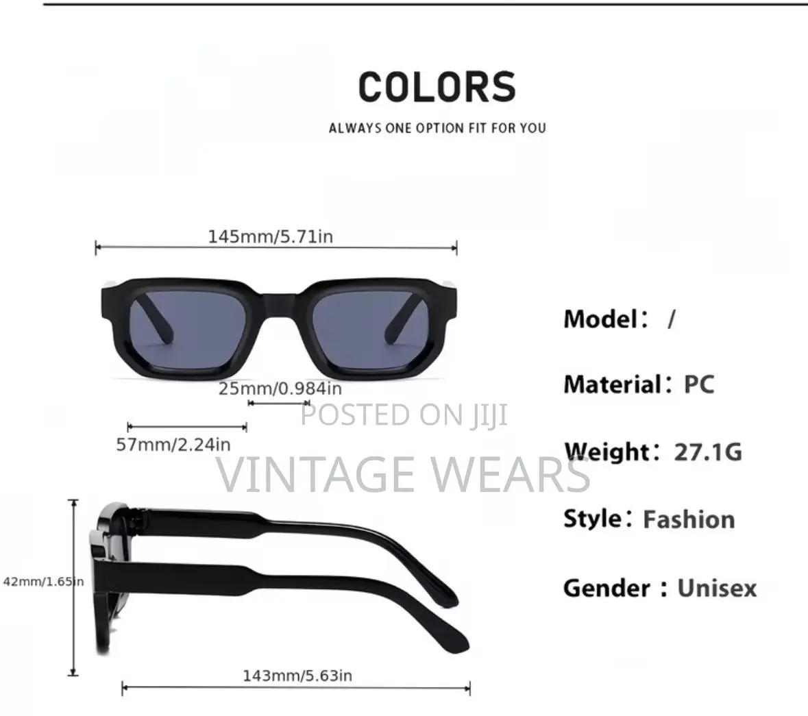 Original Shades Available