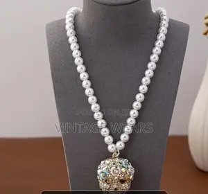 Jesus Piece and Skull Head Necklace Available