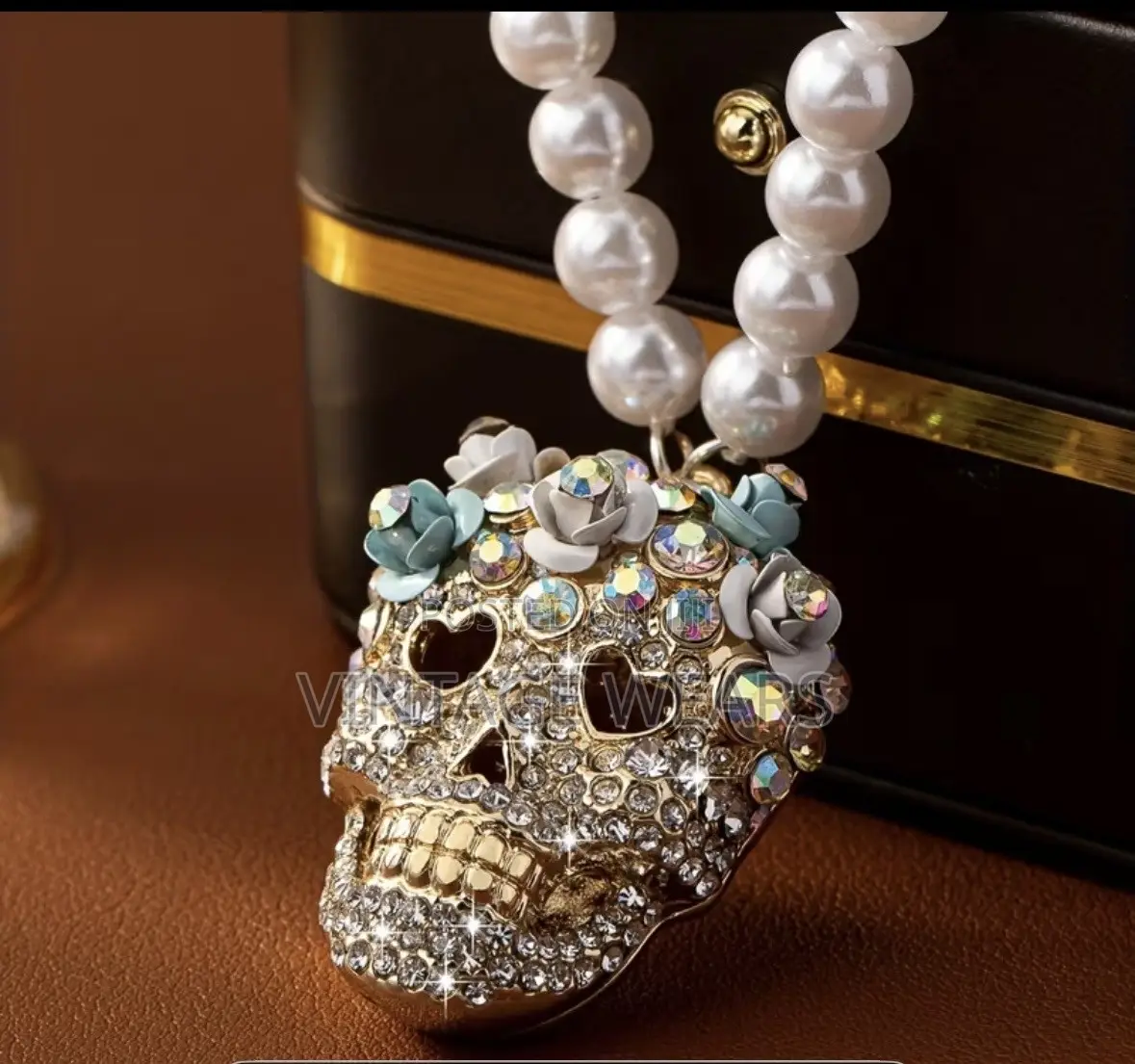 Jesus Piece and Skull Head Necklace Available