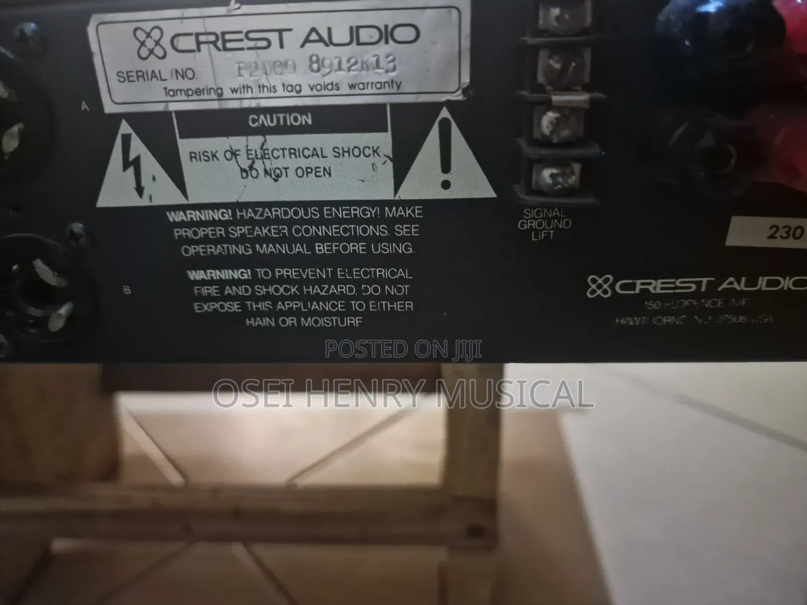 Germany Used Power Amplifier for Sale