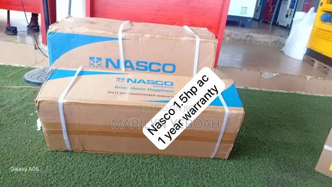 Premium Quality and Fast Cooling Nasco 1.5HP AC 1.5HP