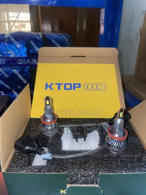 KPOP Quality 12V LED Headlight Bulbs Available (H4/H7/H8/9005)