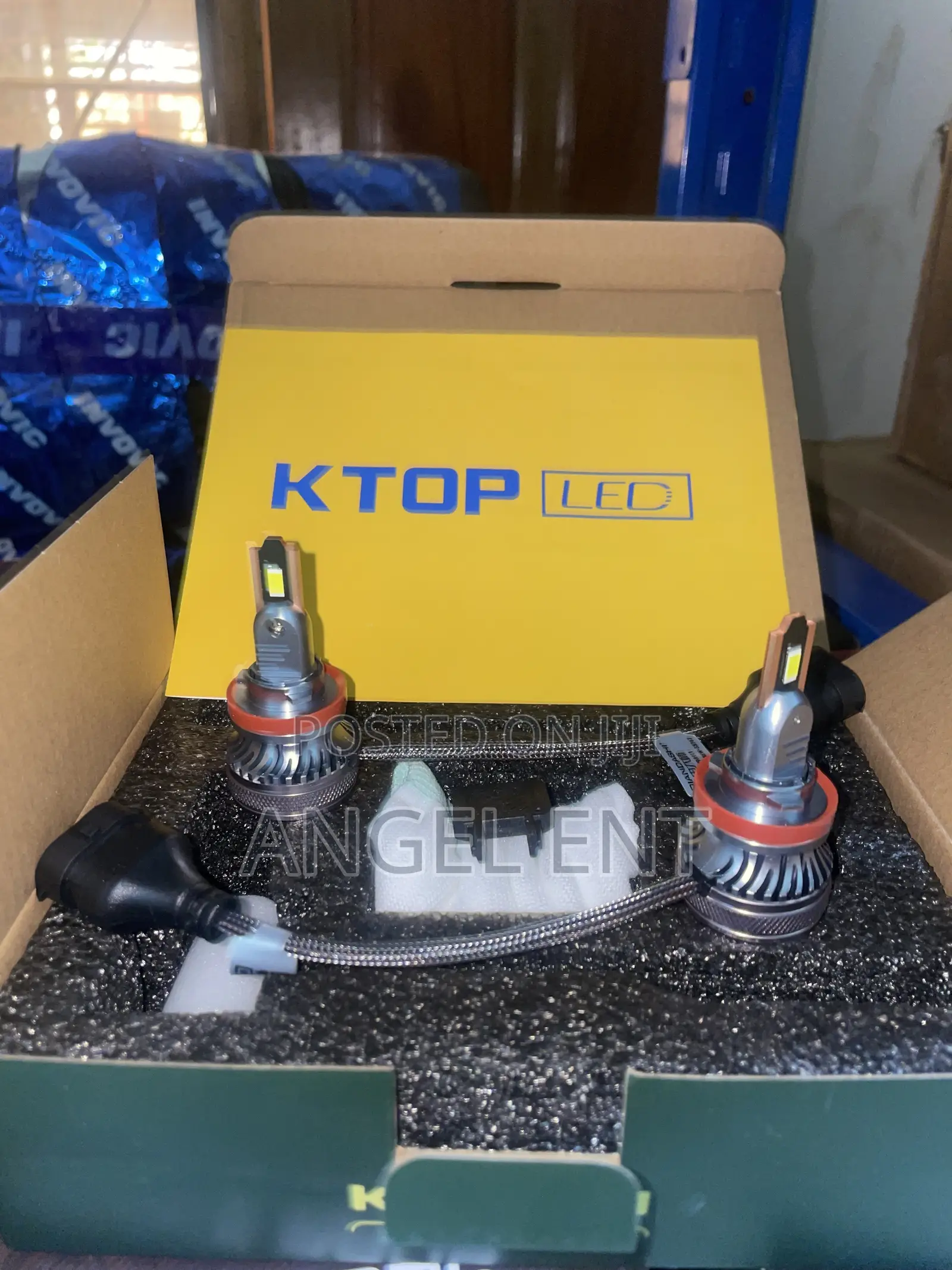 KPOP Quality 12V LED Headlight Bulbs Available (H4/H7/H8/9005)
