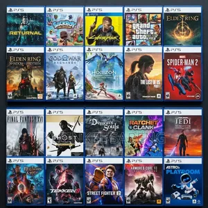 Ps5 Games (Solid)