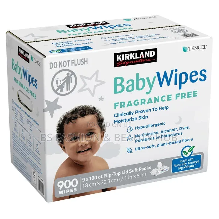 Kirkland Signature Baby Wipes Fragrance Free