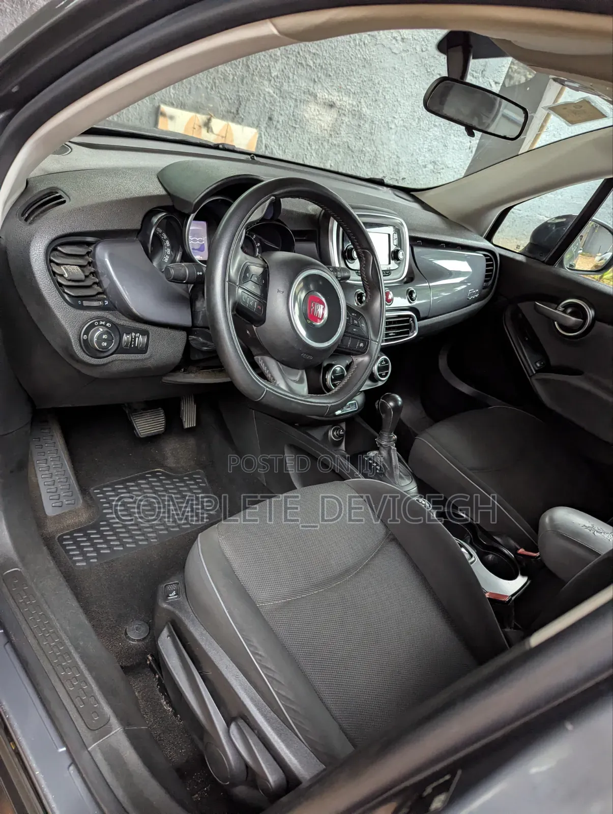 Fiat 500 Lounge 2016 Gray